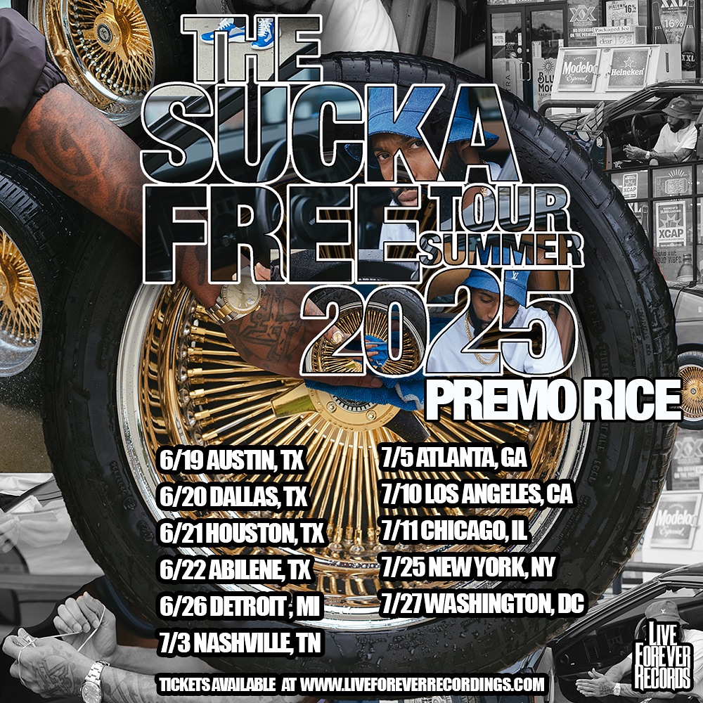 Premo Rice The Sucka Free Tour Poster 2025